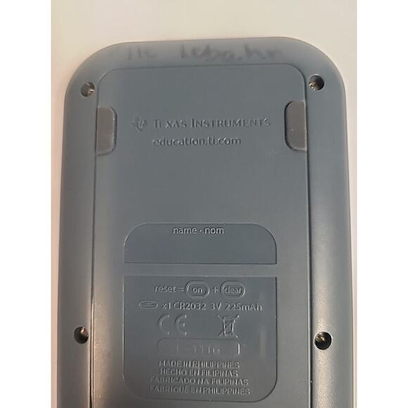 Texas Instruments TI-34 MultiView Scientific Calculator - Blue/White NO CASE - Picture 5 of 5